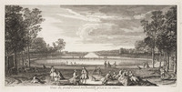 KG 13225
<br/>
Chantilly, zicht vanaf de bron van het Grand Canal
<br/>
<em>Rigaud, Jacques (1681-1754)(?)</em>